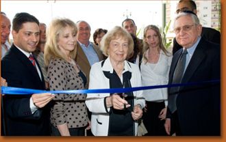Mayor Ruvik Danilovich, Sharyn Johnson, Lillian Goodman, Michele Lopatin, Larry Goodman