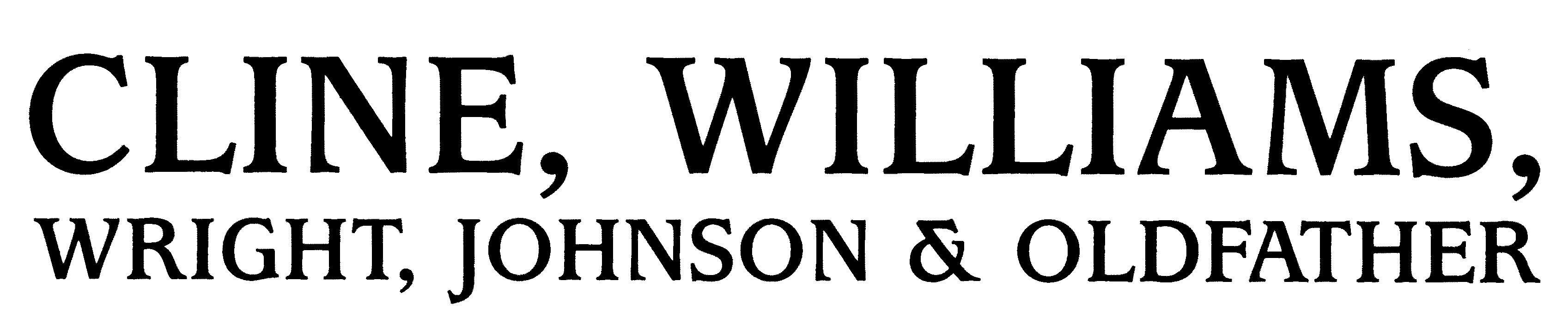 Cline, Williams